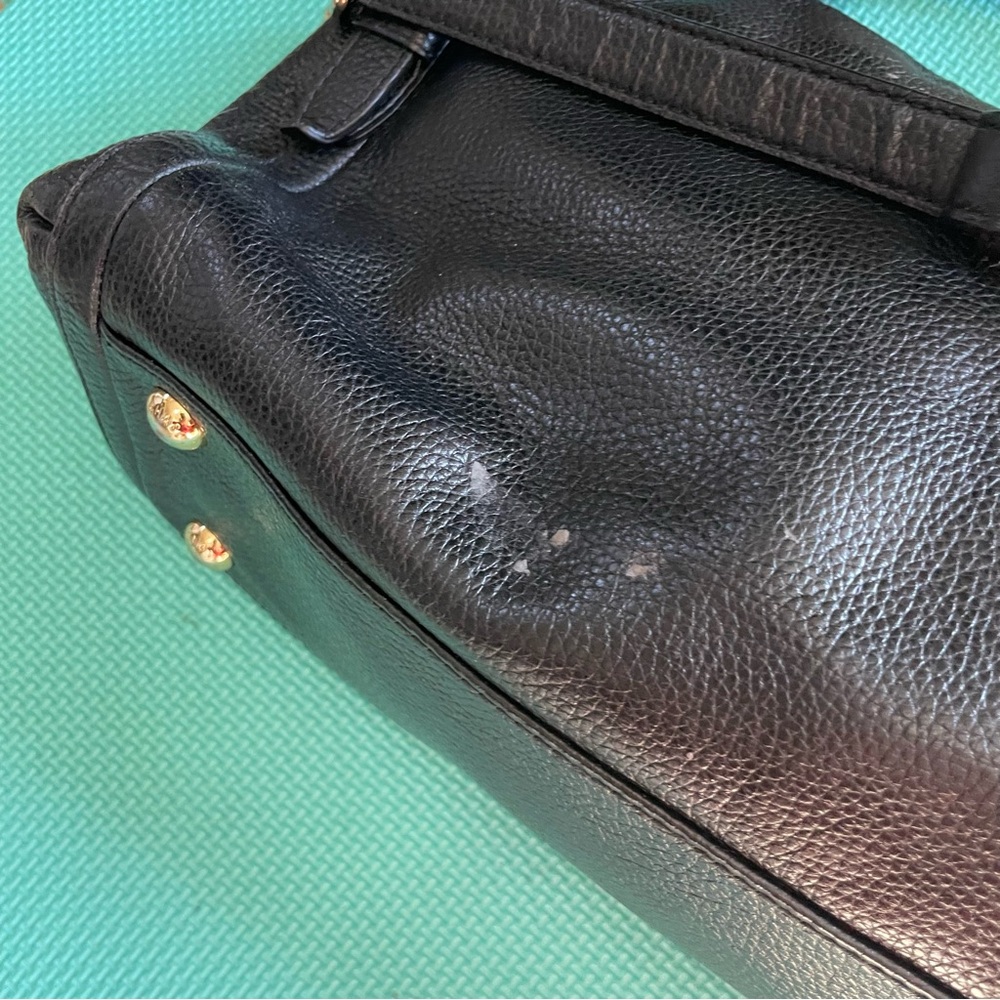 Michael Kors Black Stockard Medium Convertible Shoulder Bag - Picture 8 of 10